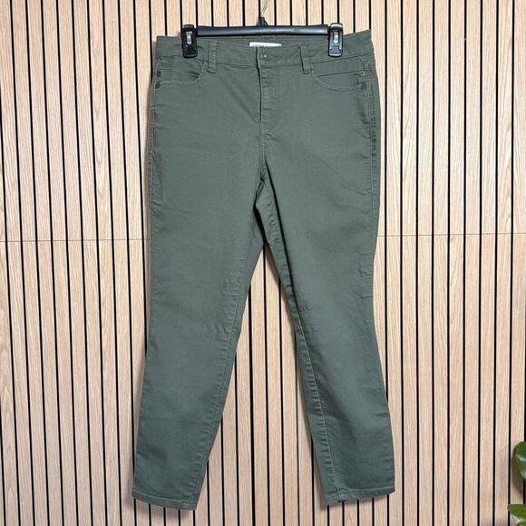 Artisan Ny Denim - 163 Artisan NY Forest Green Stretch Pants (Size 8, EUC)